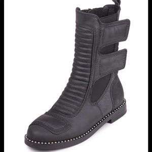 Jeffrey Campbell Police Boot in Black, Leather 7.5
